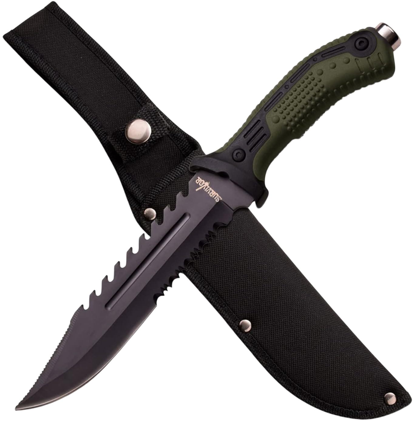 Survivor Knife Fixed Blade Knife 12.75" Overall